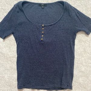 J.Crew Ribbed Henley